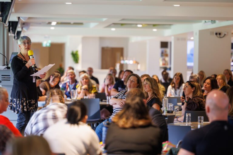 Audience at the Clover Childcare Services DDP conference
