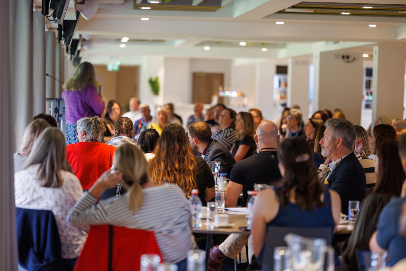 Audience at the Clover Childcare Services DDP conference