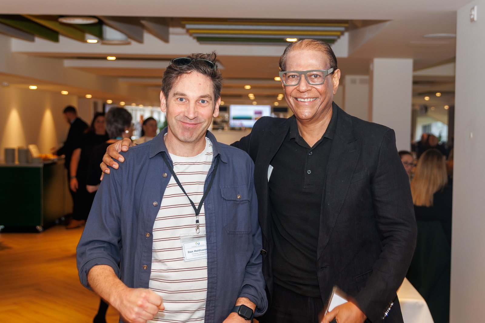 Karim & Dan at the Clover Childcare Services DDP conference