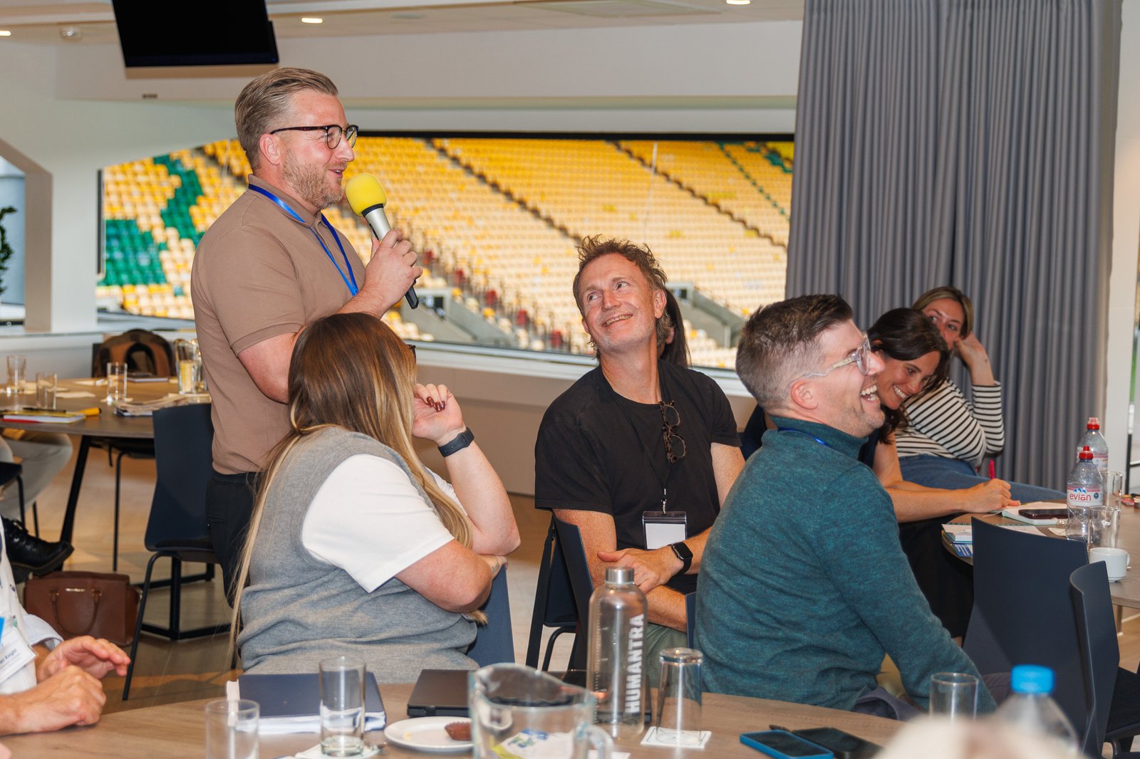 Mark Presenting at the Clover Childcare Services DDP conference